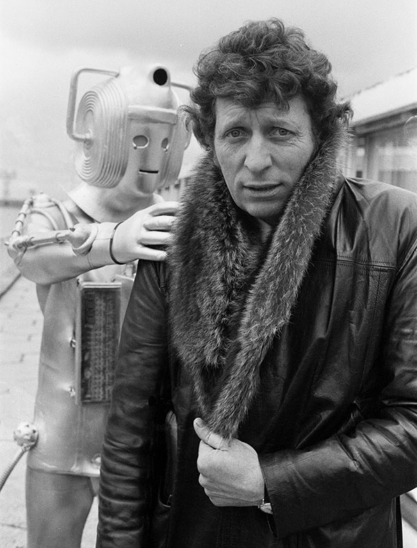 Tom Baker Doctor Who Cyberman