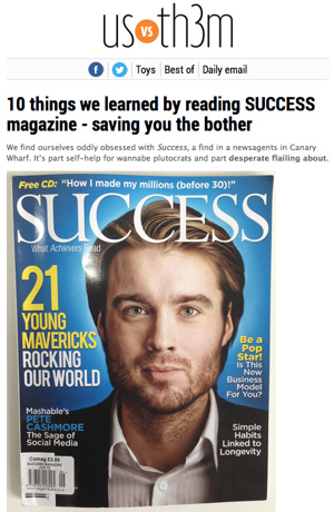 UsVsTh3m Success magazine