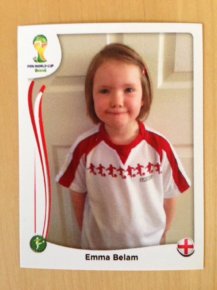 Emma Panini sticker