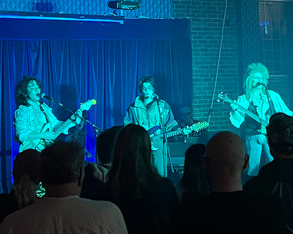 The Wild-Eyed Boys and guests at Trades Hall, Walthamstow