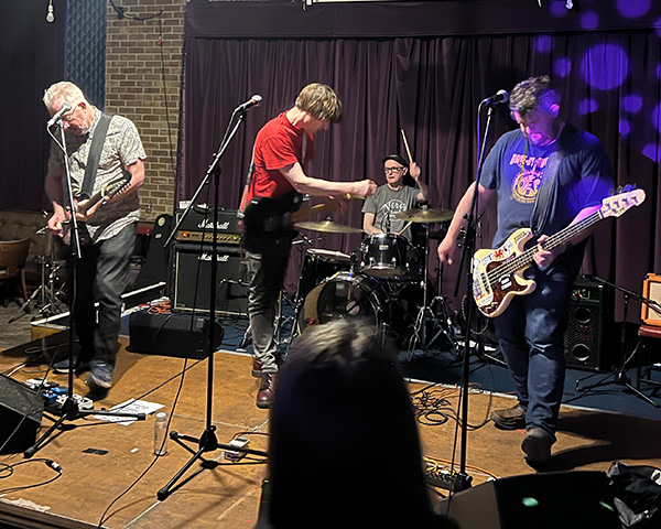 The Charlemagnes at Capital Salvage present, Trades Hall, Walthamstow