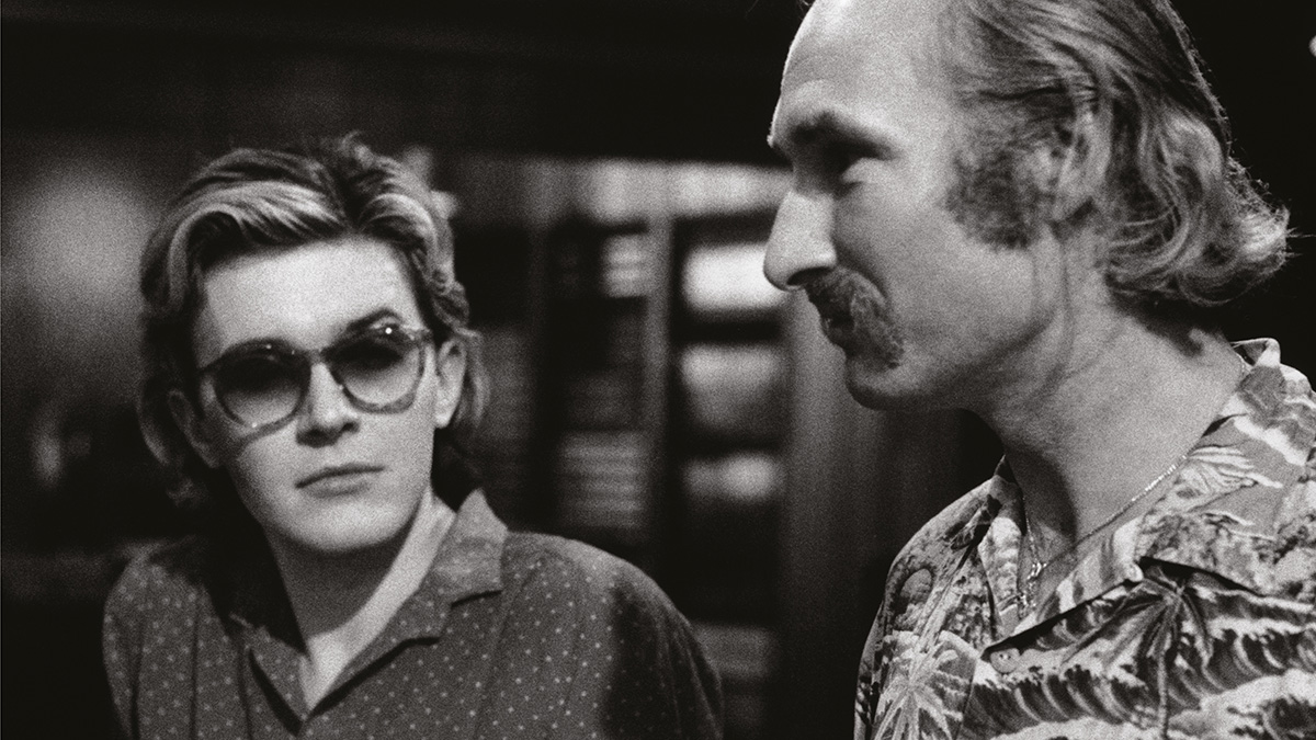 David Sylvian and Holger Czukay